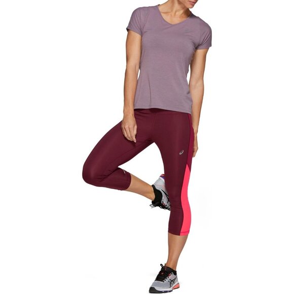 ASICS Women's Capri Tight Running Clothes - Picture 2 of 6